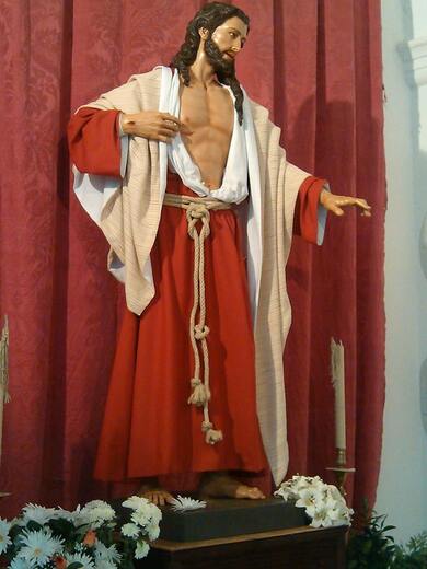 Picture, Jesus, Christ, Lord, Risen, resurrected,  wooden sculpture, sculpture, image, religious,catholic, christian, church, realistic, statue, worship, altar, 
